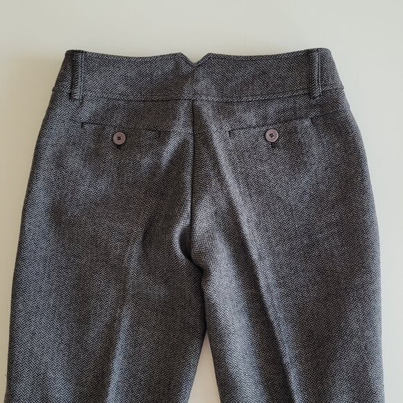 Grey lined wool pants - cuffed - Picture 9 of 9